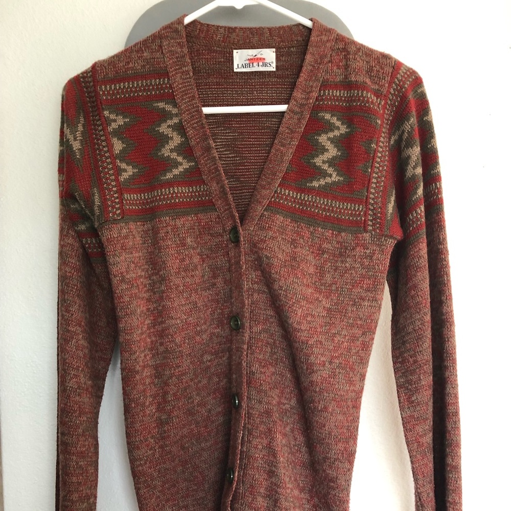 Aztec Cardigan Sweater
